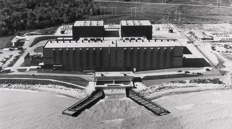 Point Beach Nuclear Power Plant in 1973