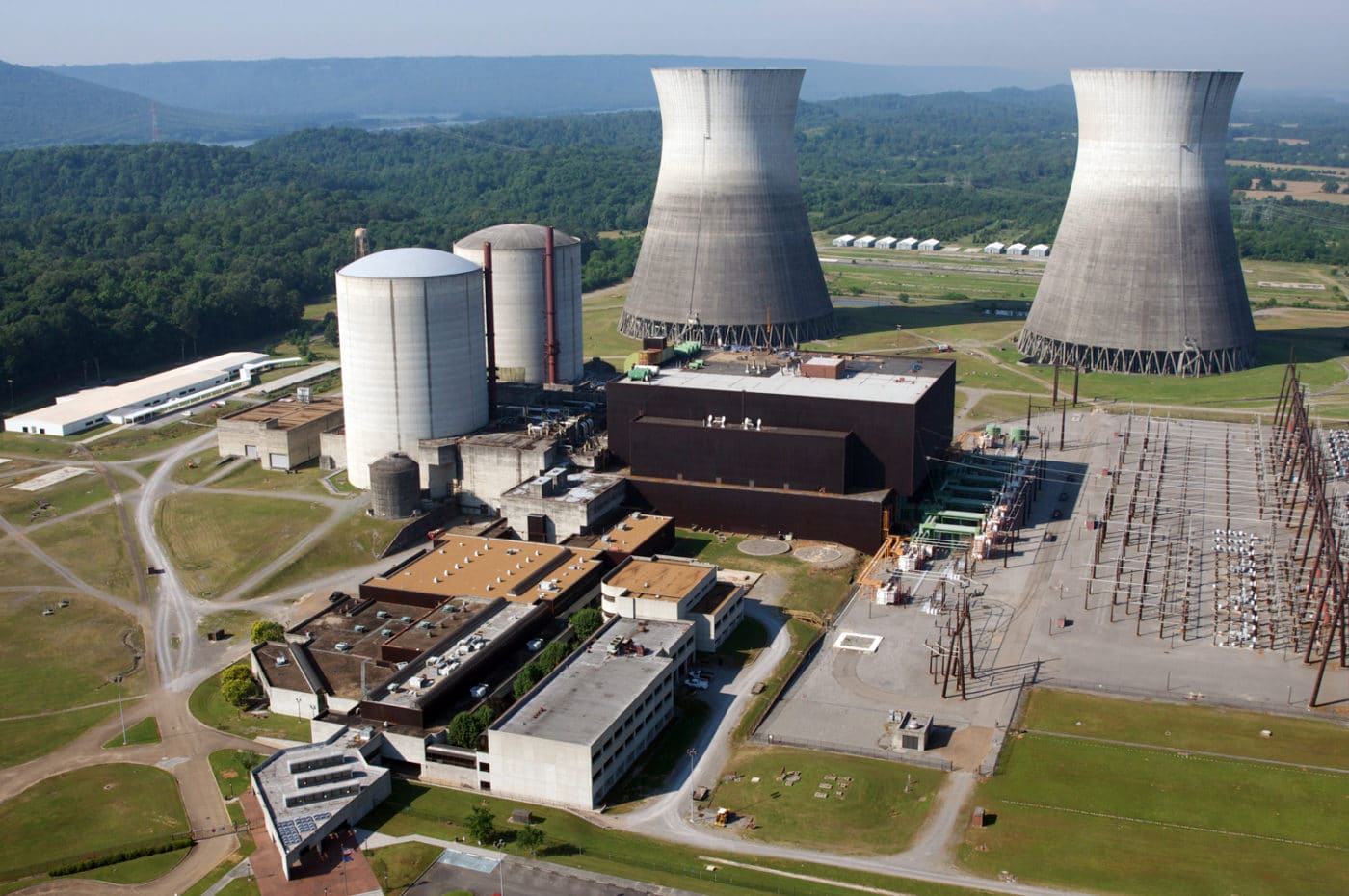 Aerial photo of Bellefonte Nuclear Power Plant