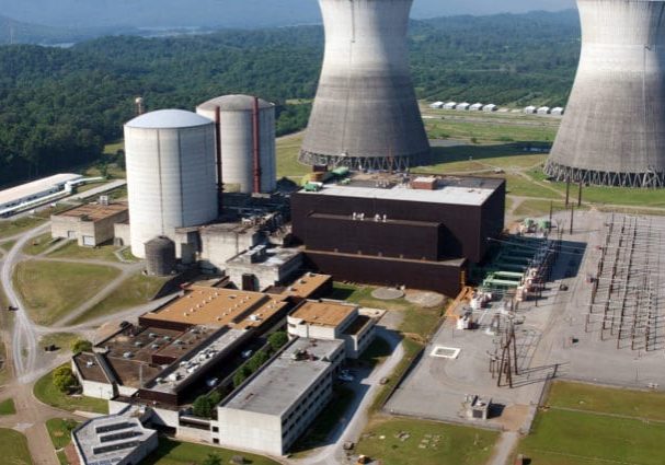 Aerial photo of Bellefonte Nuclear Power Plant