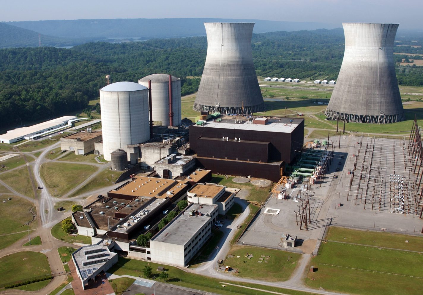 Aerial photo of Bellefonte Nuclear Power Plant
