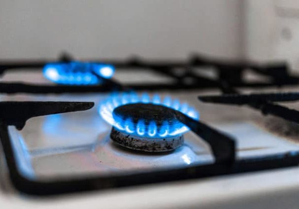 Gas stove top