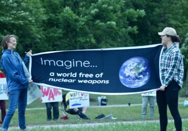 Kc Nuke Protest Imagine Banner