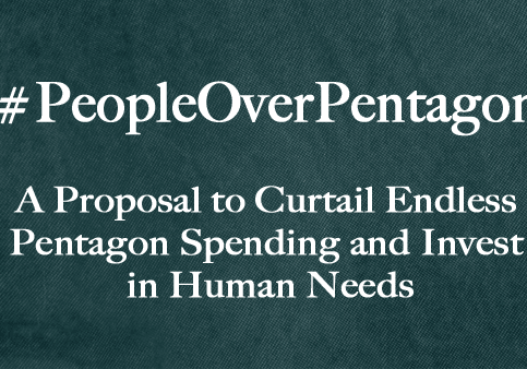 People Over Pentagon Graphic